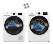 Gorenje ZESTAW Suszarka DPNE92GNLWIFI+Pralka WPNEI94A1SWIFI+Nóżki Gorenje