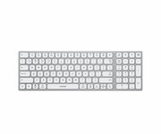 Silver Monkey Alu Keys Mini Premium Backlight White Silver Monkey