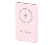 Verbatim Charge 'n' Go Magnetic Wireless Power Bank 5000mAh różowy Verbatim