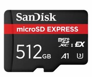 SANDISK EXPRESS microSDXC 512GB (880/650 MB/s) SDSQXFN-512G-GN4NN SDSQXFN-512G-GN4NN SANDISK