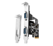 Axagon Kontroler PCIe 2x port szeregowy RS232 250 Kbps Axagon