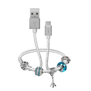 SBS Kabel USB - USB-C SBS CHARMS a'la bransoletka # SBS