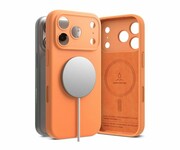 Ringke Silicone Magnetic Magsafe do Iphone 17 Pro Tangerine 8800328811188 Silicone Magnetic Magsafe do Iphone 17 Pro Tangerine 8800328811188