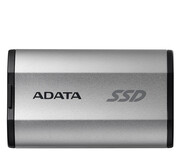 ADATA Dysk SSD External SD810 500GB USB3.2 20Gb/s Srebrny ADATA