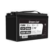 Green Cell Cube AGM VRLA IP54 12V 90Ah Green Cell