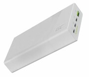 Green Cell PowerPlay 20S 20000mAh Biały (22.5W, 3x USB-C) PBGC03SW PowerPlay 20S 20000mAh Biały (22.5W 3x USB-C) PBGC03SW