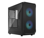 Fractal Design Focus 2 RGB Black TG Clear Tint Fractal Design