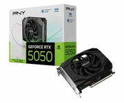 PNY GeForce RTX 5050 Single Fan 8GB GDDR6 DLSS4 VCG50508SFXPB1 GeForce RTX 5050 Single Fan 8GB GDDR6 DLSS4 VCG50508SFXPB1 PNY
