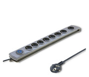 Qoltec Quick Switch - 8 gniazd, 1,8m Qoltec