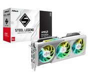 ASROCK Radeon RX 9070 XT Steel Legend 16GB GDDR6 Radeon RX 9070 XT Steel Legend 16GB GDDR6 ASROCK