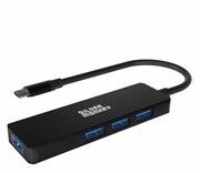 SILVER MONKEY Hub USB USB-C 4x USB 3.0 (Black) Hub USB USB-C 4x USB 3.0 (Black) SILVER MONKEY