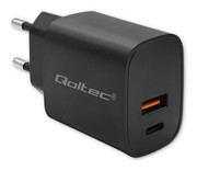 Qoltec Ładowarka GaN POWER PRO usb usb-c 30W Qoltec