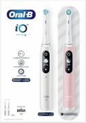 ORAL-B iO Series 6 Duo White/Pink iO6 Duo White/Pink ORAL-B