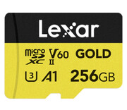 Lexar 256GB microSDXC Professional GOLD UHS-II U3 V60 Lexar