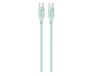 USAMS Kabel USB-C/USB-C 100W 1,2m Port Display zielony USAMS