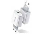 UGREEN Ładowarka sieciowa CD170 USB + USB-C 36W biała UGREEN