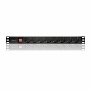QOLTEC do szafy RACK 1U | 16A | PDU | 8xSCHUKO | 2m 54469 do szafy RACK 1U 16A PDU 8xSCHUKO 2m 54469 QOLTEC