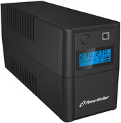Power Walker LINE-INTERACTIVE (850VA/480W, 2xPL, LCD, AVR) Power Walker