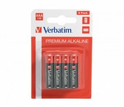 VERBATIM Premium Alkaline LR3 AAA (4 szt.) 49920 Premium Alkaline LR3 AAA (4 szt.) 49920 VERBATIM