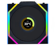 Lian Li Uni Fan SL Wireless 120 LCD Reverse 120mm Lian Li