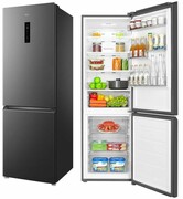 TCL RP318BSE1 No Frost 185cm Ciemne srebro (Quartz Gray) Sprężarka Inwerterowa Szybkie Chłodzenie i Zamrażanie 318L RP318BSE1 Pełny No Frost 185cm Ciemne srebro (Quartz Gray) TCL