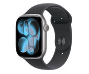 Apple Watch 11 42/Szare Aluminum/Czarny Pasek S/M 5G Apple