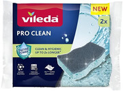 Vileda Zmywak wiskozowy z enzymami Vileda Pro Clean 2 szt. Vileda