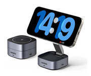 UGREEN Ładowarka indukcyjna Qi 2w1 W256 iPhone AirPods 20W kabel UGREEN