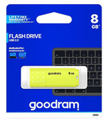 GOODRAM 8GB UME2 odczyt 20MB/s USB 2.0 żółty GOODRAM
