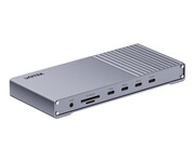Unitek Potrójna stacja dokująca USB4 40Gb/s,zasilacz 120W Unitek