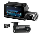 70mai T800 4K/HDR/GPS + kamera tylna RC24 + SD 256GB 70mai