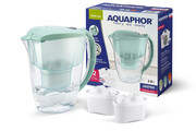 AQUAPHOR Dzbanek filtrujący Jasper 2,8l (miętowy) + 2 wkłady Maxfor+ AQUAPHOR