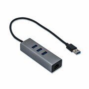 I-TEC USB 3.0 Metal LAN HUB 3x USB 3.0 RJ-45 10/100/1000 Mb/s U3METALG3HUB USB 3.0 Metal LAN HUB 3x USB 3.0 RJ-45 10/100/1000 Mb/s U3METALG3HUB I-TEC