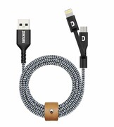 ZENDURE USB - micro-USB/Lightning 2m czarny USB - micro-USB/Lightning 2m czarny ZENDURE