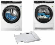 Pralka ELECTROLUX EW7F5482CP SteamCare 1400obr 8kg SmartSelect + suszarka EW7D585UCP z pompą ciepła Seria 700 8kg + łącznik AEG A1WYHSK2 Pralka ELECTROLUX EW7F5482CP SteamCare 1400obr 8kg SmartSelect + suszarka EW7D585UCP z pompą ciepła Seria 700 8kg + łącznik AEG A1WYHSK2 ELECTROLUX