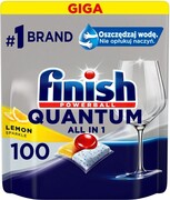 FINISH FINISH 100szt quantum All in One Lemon FINISH 100szt quantum All in One Lemon Tabletki do zmywarki FINISH