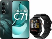 REALME C71 8/256GB Zielony 120Hz + Smartwatch realme 5 Titanium Black RMW2501 C71 8/256GB Zielony 120Hz Smartwatch realme 5 Titanium Black RMW2501 REALME