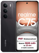 realme C75 8/256GB Storm Black IP69 45W 90Hz realme