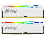 Kingston FURY 64GB (2x32GB) 6000 CL30 Beast RGB White EXPO Kingston FURY