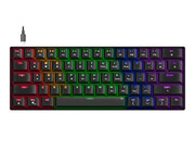 SpeedLink ATMOS RGB Gaming Keyboard, brown switches, black - US layout SpeedLink