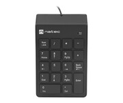 Natec GOBY 2 KLAWIATURA NUMERYCZNA USB CZARNA Natec
