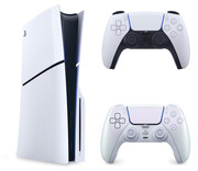 Sony PlayStation 5 Slim + DualSense Chrome Pearl Sony