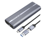 Orico Obudowa SSD M.2 NVMe, USB-C 40 Gbps, z wentylatorem, metalow Orico