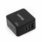 UNITEK Ładowarka Sieciowa Travel GAN 2x USB-C 1x USB-A 65W; P1117B Ładowarka Sieciowa Travel GAN 2x USB-C 1x USB-A 65W P1117B UNITEK