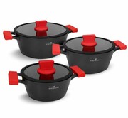 ZWIEGER Obsidian Zestaw garnków 6 el. Obsidian Zestaw garnków 6 el. ZWIEGER