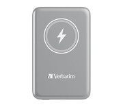 Verbatim Charge 'n' Go Magnetic Wireless Power Bank 10000mAh szary Verbatim