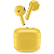 MUSIC SOUND SŁUCHAWKI DOUSZNE TWS CELLULAR LINE SWAG MS Zółte # MUSIC SOUND