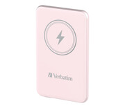 Verbatim Charge 'n' Go Magnetic Wireless Power Bank 5000mAh różowy Verbatim