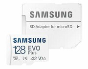 SAMSUNG EVO Plus microSD 128GB z adapterem 130MB/s EVO Plus microSD 128GB z adapterem 130MB/s SAMSUNG