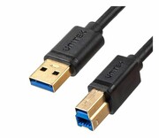 UNITEK Kabel do drukarki USB-A 3.0 - 5Gbps, 2m C14095BK-2M Kabel do drukarki USB-A 3.0 - 5Gbps 2m C14095BK-2M UNITEK